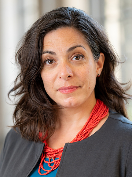 Professional portrait of Andaleeb Badiee Banta, the National Gallery of Art's Andrew W. Mellon Senior Curator of Prints and Drawings.